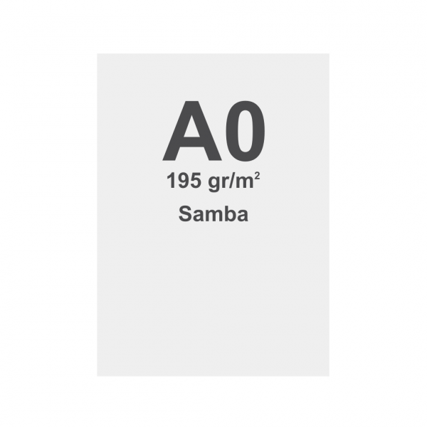 Tisk na materiál Samba pro textilní vypínací rám (SEG) 195g/m² Dye Sub A0