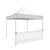 Tent Alu Half Wall Double-Sided 3 x 3 Meter White - 0