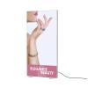 Vypínací textilní rám volně stojící, profil 120 mm, 2x A0, LED - 1