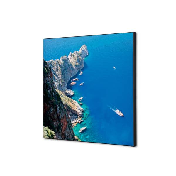 Textilní dekorace na zeď 40 x 40 Mořské skály