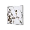 Textilní dekorace na zeď 40 x 40 Japonské třešňové květy béžová - 4