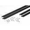 Textilní propínací rám Elegant Black A1, černá barva profilů (nesmontované) - 3