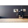 Textilní propínací rám Elegant Black A0, černá barva profilů - 5