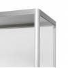Skleněná produktová vitrína 800x2000x400mm, 2-křídlé dveře - 4