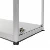 Skleněná produktová vitrína 800x2000x400mm, 2-křídlé dveře - 6
