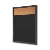 Combi Board - Černá tabule / Korek 45 x 60 cm - 0