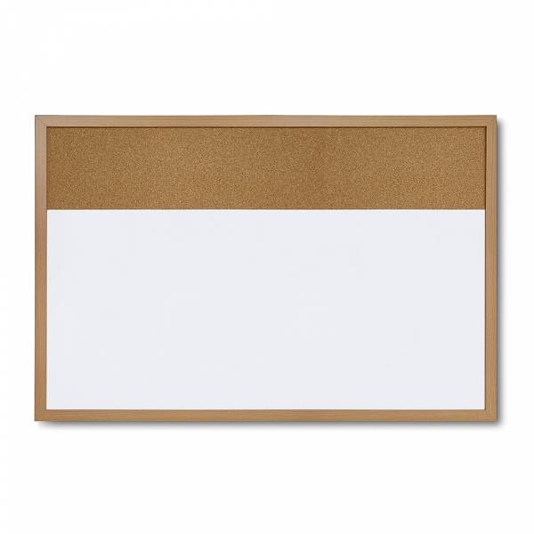 Combi Board - Whiteboard / Korek 60 x 90 cm