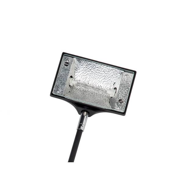 Wall Light Halogen 150 Watt Black