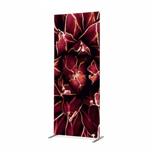 Potištěná látková dělící stěna Deco 85-200 Cactus červená ECO