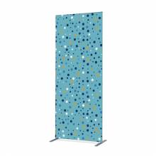 Potištěná látková dělící stěna Deco Dots