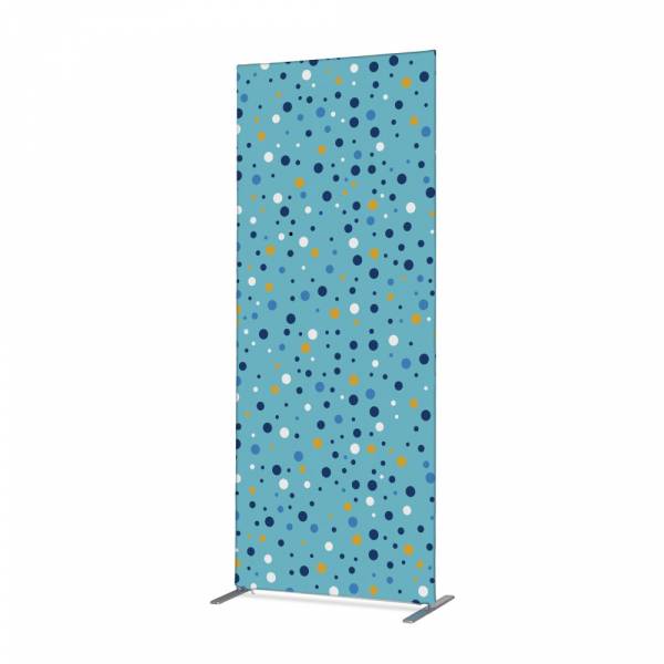 Potištěná látková dělící stěna Deco Dots