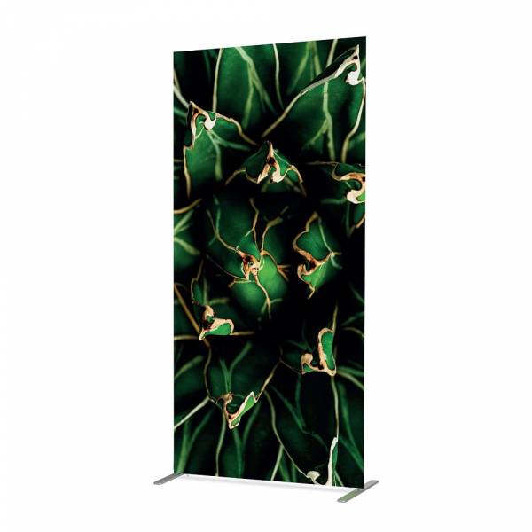 Potištěná látková dělící stěna Deco 100-200 Cactus zelená ECO