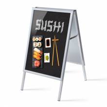 A-board A1 stojan s tiskem plakátu Sushi