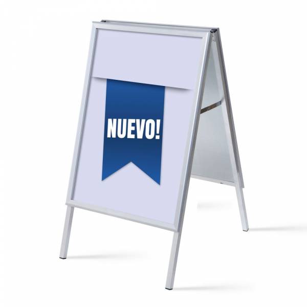 Set reklamního áčka A1, Novinka, modrý, španělsky