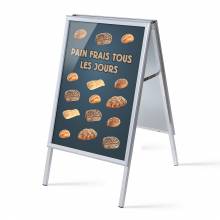 A-board A1 stojan s tiskem plakátu Chléb