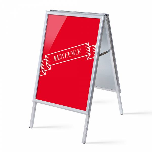 A-board A1 stojan s tiskem plakátu Přivítání
