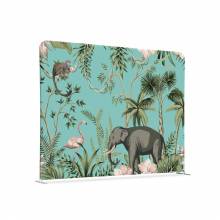 Textile Room Divider Kids Corner Tropical Animal