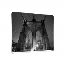 Potištěná látková dělící stěna New York Manhattan Bridge
