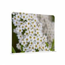 Potištěná látková dělící stěna White Flower Spirea