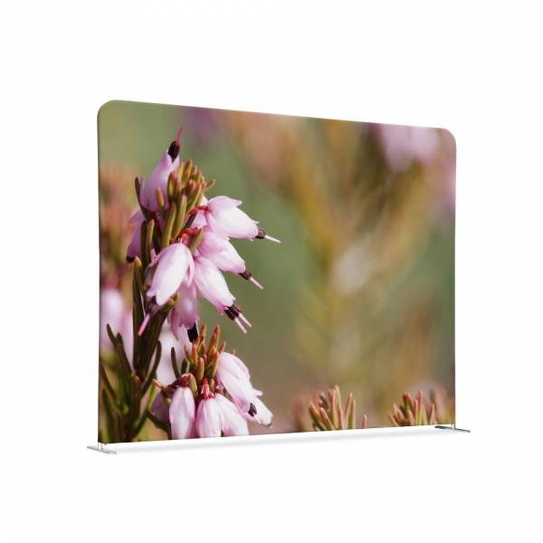 Potištěná látková dělící stěna Basic Pink Flower